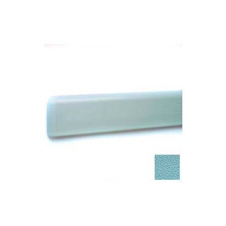 Pawling Wall Guard W/Rounded Top Edge, Aluminum Retainer, 4"H x 12'L, Stormy Blue WG-4-12-382